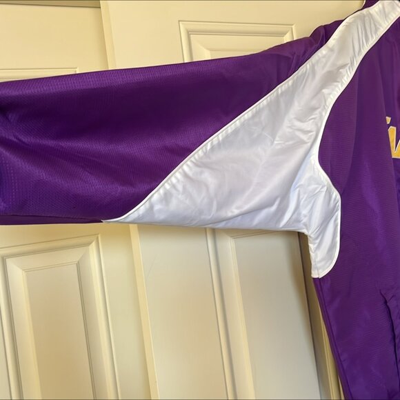 Bigman Majestic Los Angeles Lakers Jacket Size LT Purple - Picture 5 of 6